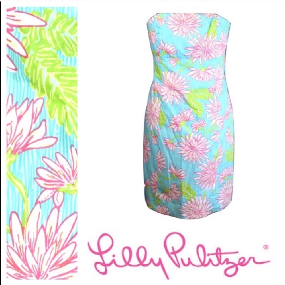 Lilly Pulitzer Strapless Dress
